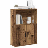 Bookcase Old Wood 60x24x85 cm Engineered Wood 860416