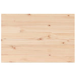 ZNTS Table Tops 3 pcs 80x53x1.7 cm Rectangular Solid Wood Pine 847420