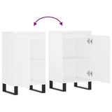Sideboards 2 pcs White 40x35x70 cm Engineered Wood 831069
