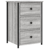 ZNTS Bedside Cabinet Grey Sonoma 40x36x60 cm Engineered Wood 825999