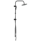 Shower System Black 47 x 20 x 95 cm Stainless Steel 42023407