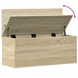 Storage Box Sonoma Oak 90x35x35 cm Engineered Wood 840683