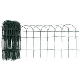 Garden Border Fence Powder-coated Iron 25x0.4 m 141072