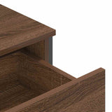 Sideboard Brown Oak 79.5x35.5x74.5 cm Engineered Wood 848548