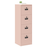 File Cabinet Pink 45.5 x 42 x 139 cm Cold-Rolled Steel 891623