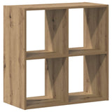 Bookcase Artisian Oak 68.5x32x68.5 cm Engineered Wood 852833