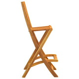 Outdoor Bar Set Natural Solid Acacia wood Standard Foldable 3104962