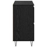 Sideboards 2 pcs Black oak 3394535