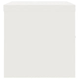 File Cabinet White 90x40x40 cm Steel 339716