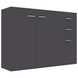 Sideboard Grey 105x30x75 cm Engineered Wood 800695