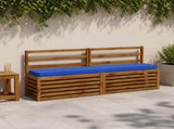 2-Piece Bench Cushions VUGHT 2 pcs 100% Polyester Royal Blue 950853