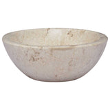 Sink Cream 53x40x15 cm Marble 149171