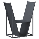 Firewood Rack Anthracite 69.5x35x81 cm Cold-rolled steel 864179