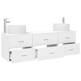 Bathroom Furniture Set 3 pcs White 49.5 x 44.5 x 66 cm 3405915