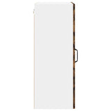 Wall Cabinet PORTO Smoked Oak 50 x 31 x 80 cm Engineered Wood 885390
