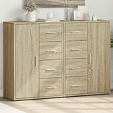 Sideboards 2 pcs Sonoma Oak 60x31x84 cm Engineered Wood 3276590