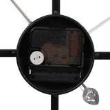 Wall Clock Black 50 cm Iron 4008411