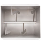 Manual Meat Mixer with Lid Silver Stainless Steel 50959