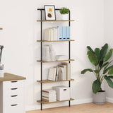 Bookshelf 5-Tier 60 x 24 x 168 cm Engineered wood Artisan Oak 879970