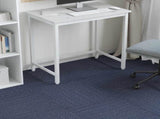 Carpet Tile Striped Blue 50 x 50 cm 36 pcs PP and Bitumen 42032479
