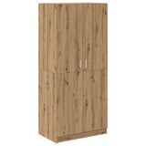 Wardrobe Artisan Oak 80x52x180 cm Engineered Wood 855883