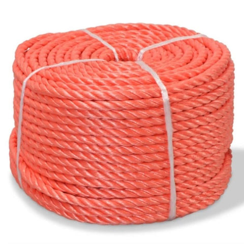 ZNTS Twisted Rope Polypropylene 12 mm 100 m Orange 91302