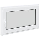 Tilt & Turn Basement Window RISOR 100 x 70 cm PVC and Glass 42047211