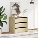 Corner Chest of Drawers Sonoma Oak 60x41x58 cm Engineered Wood 852845