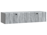 Wall-Mounted TV Cabinet 98 x 31 x 30 cm Grey Sonoma 899241