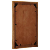 Mirror Wall-mounted with Mirror Brown 70 x 50 x 3 cm Glass 4018947