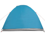 Camping Tent Dome 4-Person Blue Waterproof 94336