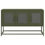 ZNTS TV Cabinet Olive Green 100.5x39x60.5 cm Cold-rolled Steel 853342