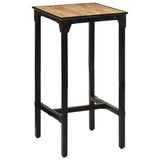 Bar Table 60x55x107 cm Solid Rough Wood Mango 358939