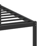 Bed Frame without Mattress Brown Oak 193x201 cm Engineered Wood 4106847