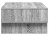 Coffee Table Grey Sonoma 80 x 46 x 35 cm Engineered Wood 8000225