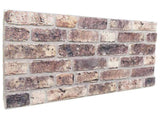 Wall Panels 10 pcs 100 x 50 cm Dark Brown EPS Foam 42046100
