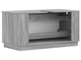 Bathroom Sink Cabinet HOORN Grey Sonoma 82 x 41x 56 cm 897241