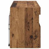 TV Wall Cabinet Old Wood 80 x 30 x 40 cm Engineered Wood 882977