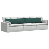 Sofa Pillows 2 pcs Dark Green 145 x 40 cm Fabric 42013830