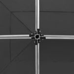 Professional Folding Party Tent Aluminium 6x3 m Anthracite 45503