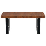 Basin Shelf Wall Mounted Steel and Solid Wood Oak 3302403