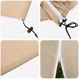 Frost Protection Plant Fleece Covers 3 pcs Beige 3.5 x 2.5 m 42021069