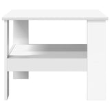 Coffee Table White 57 x 55 x 45 cm Engineered Wood 8000244