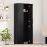 Highboard Black oak 60 x 35 x 180 cm Engineered wood 3365569
