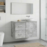 Bathroom Cabinet In-between Concrete Grey 30 x 35 x 50 cm 890361