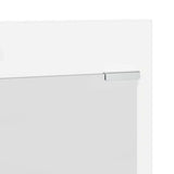 Wall-Mounted Coat Rack White 70 x 10 x 90 cm Engineered wood 874523