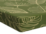 2-Piece Bench Cushions SOEST 2 pcs 100% Polyester Leaf Design 950227