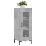 Sideboard Concrete Grey 34.5x34x90 cm Engineered Wood 828800