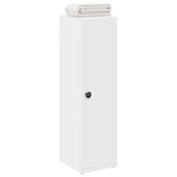Bathroom Cabinet with Roll Holder White 20.5x22x72 cm 858515