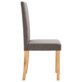 Dining Chairs 2 pcs Taupe Fabric 249232